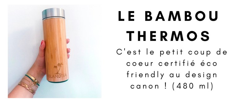 thermos bambou